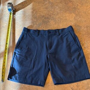 Travis Mathew Men's Navy Shorts 7” Inseam